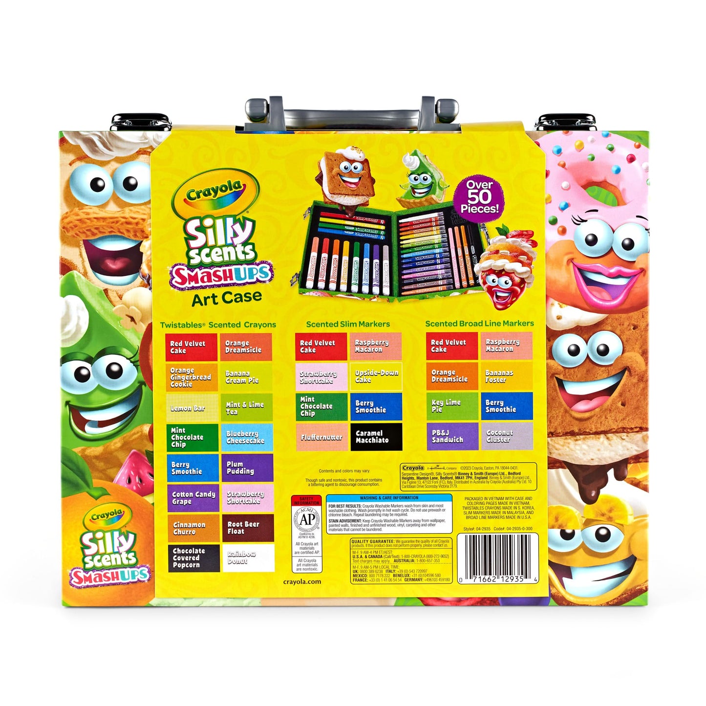 Crayola Silly Scents - Mini estuche de arte inspirador