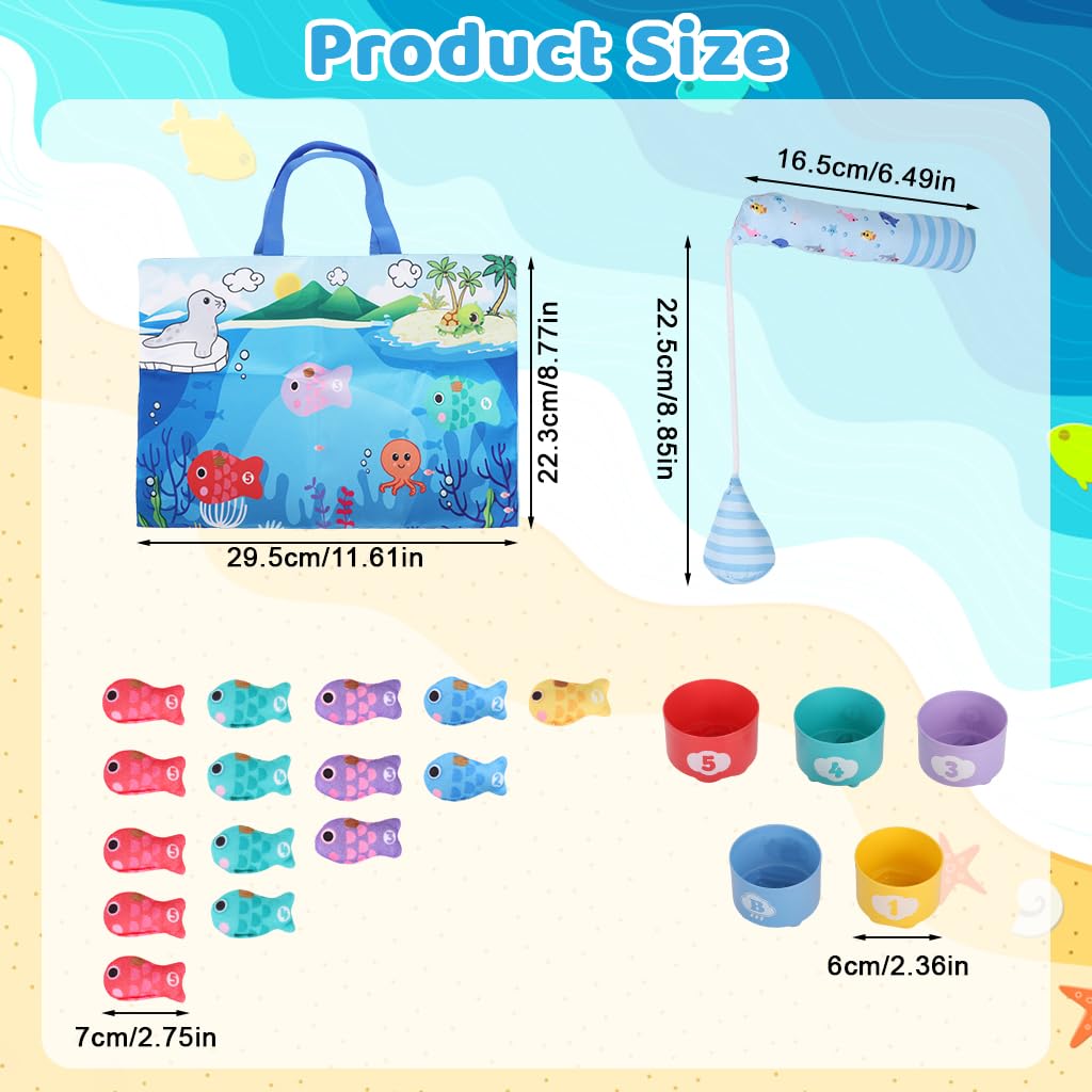 Juego de pesca magnético SNOWIE SOFT®