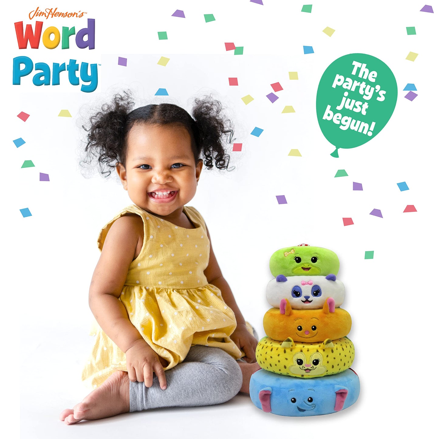 Juguete de peluche apilable Word Party