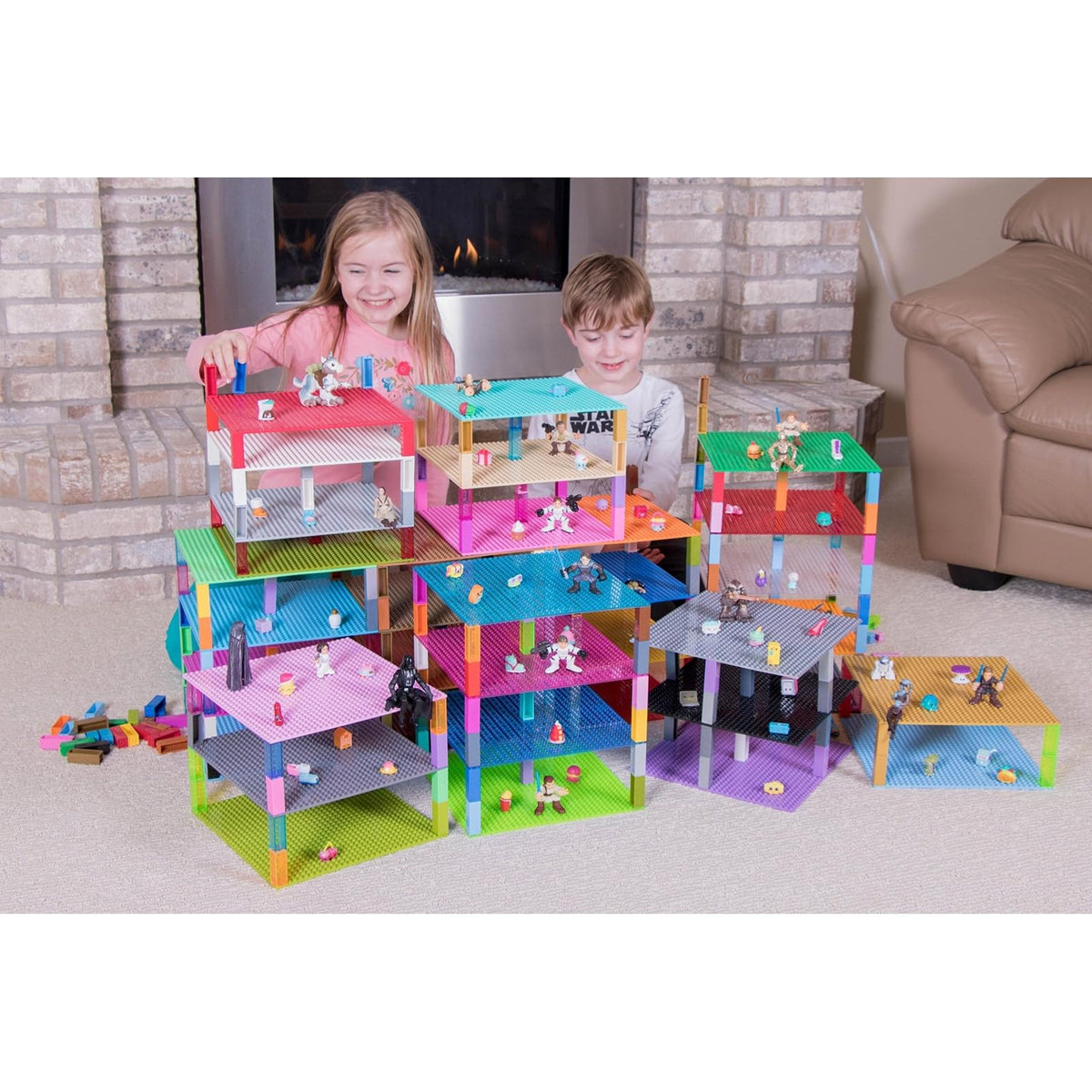 Placas base clásicas de 10" x 10" Brik Tower de Strictly Briks