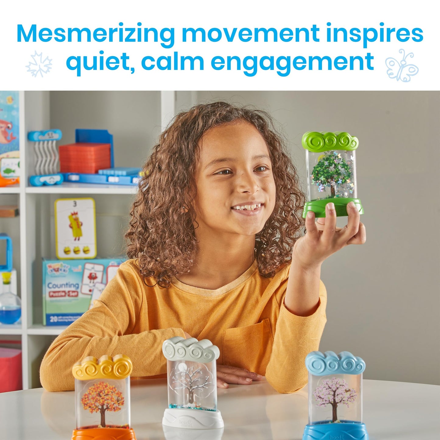 hand2mind - Tubos sensoriales Cambio de estaciones