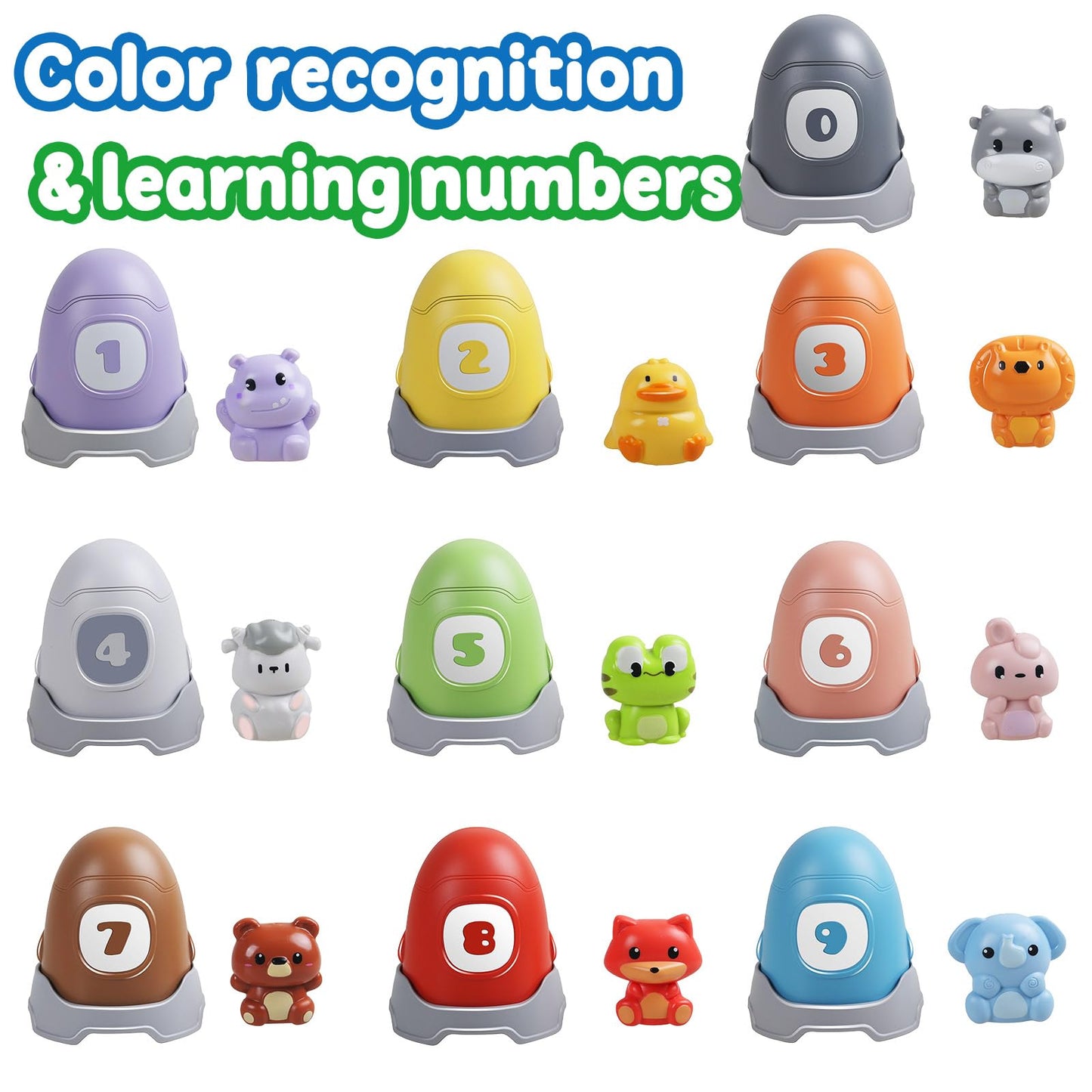 Bibogetion juguetes sensoriales de aprendizaje educativo