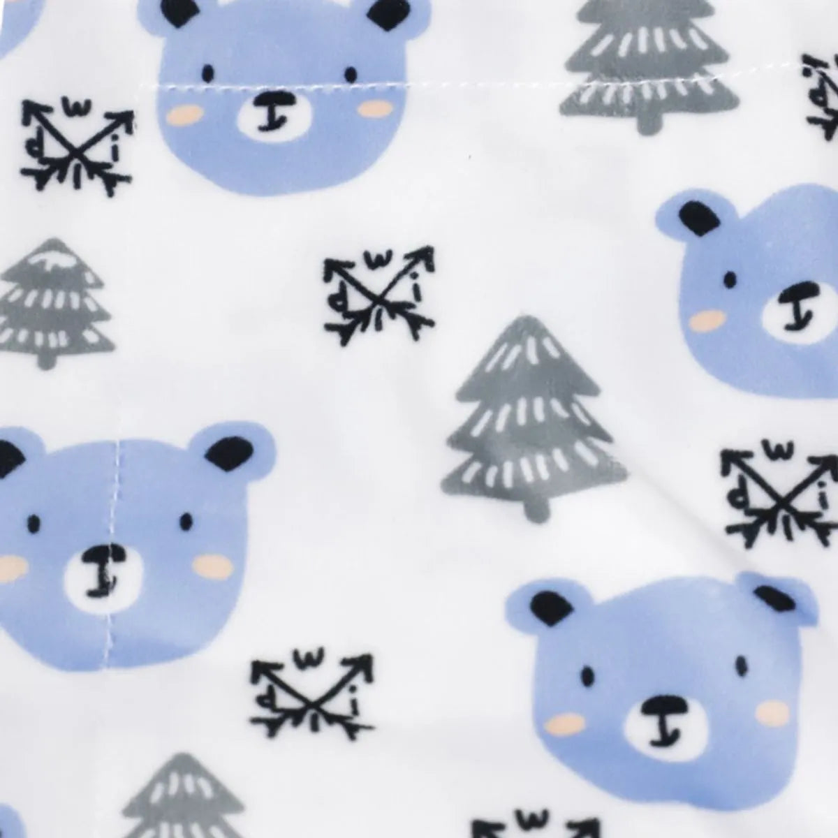 Baby Essentials mantita de seguridad multicolor con estampado