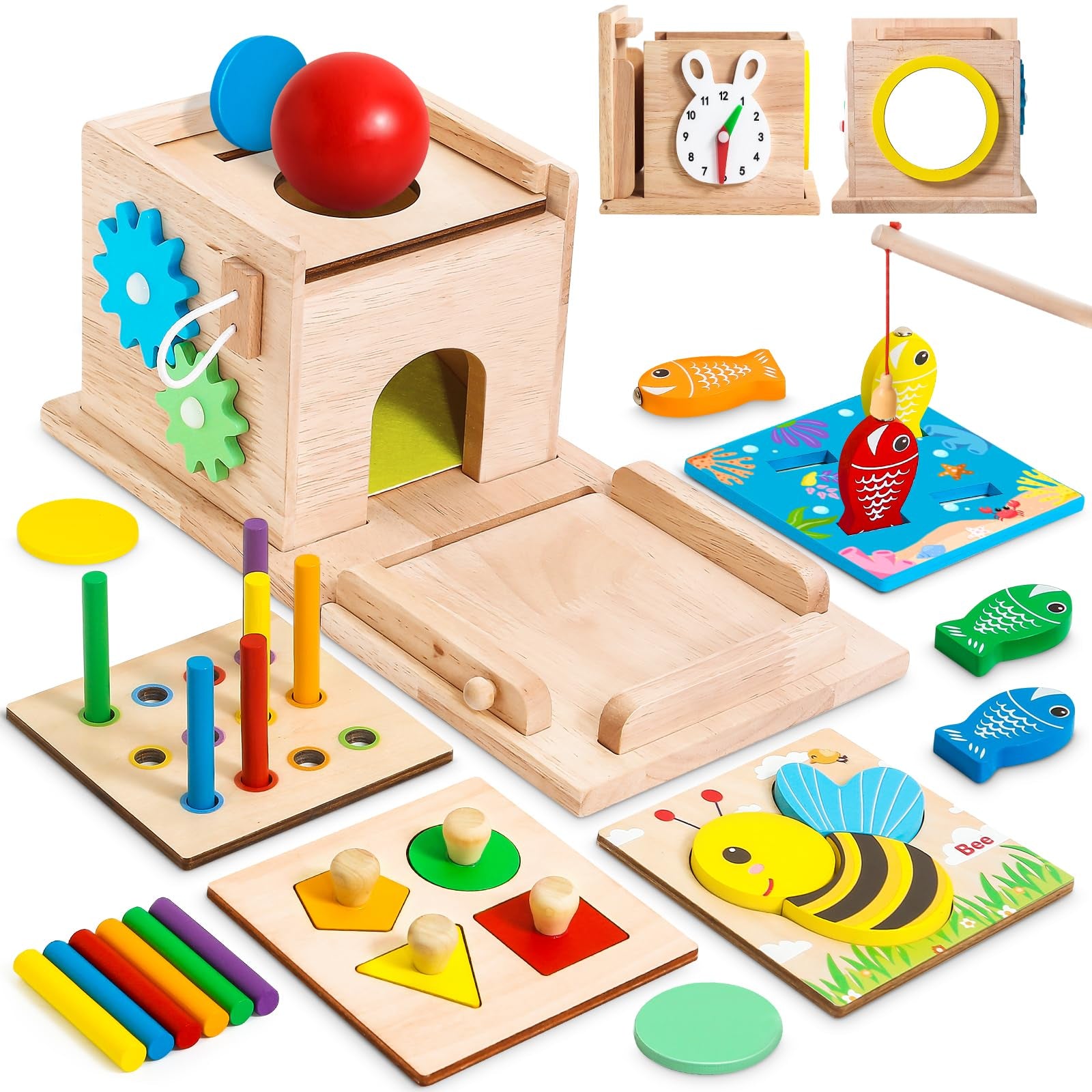 Metodo Montessori Juguetes Madera Montessori Amazon Montessori Set