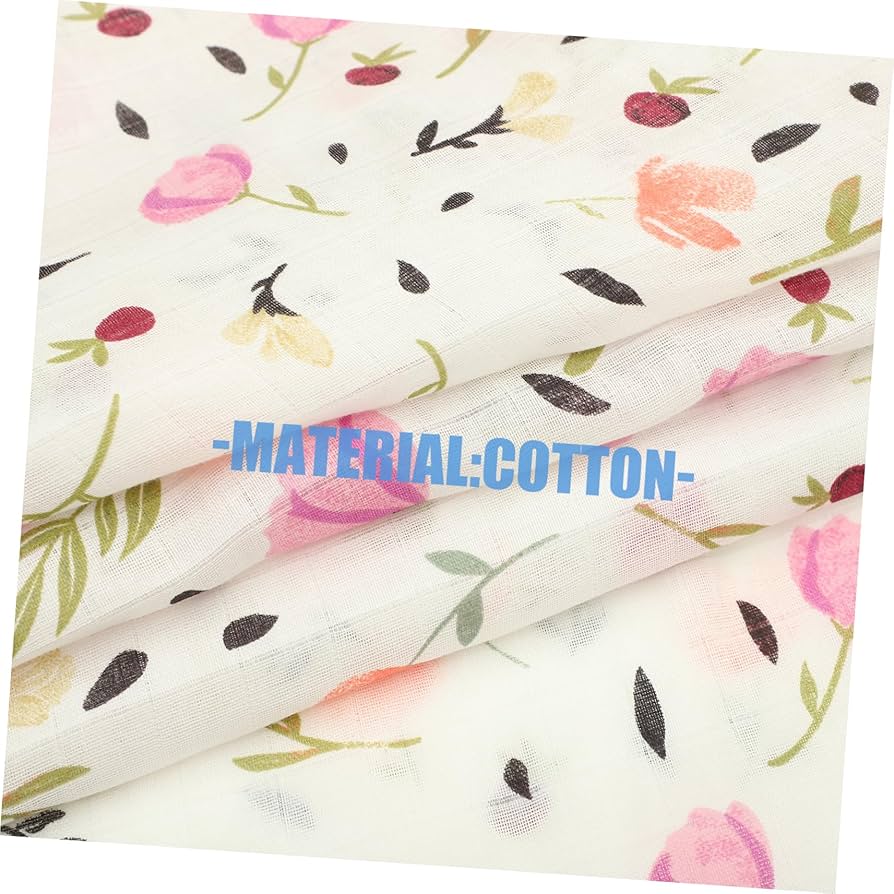 SWOOMEY - Funda para cochecito de algodón transpirable con diseño floral