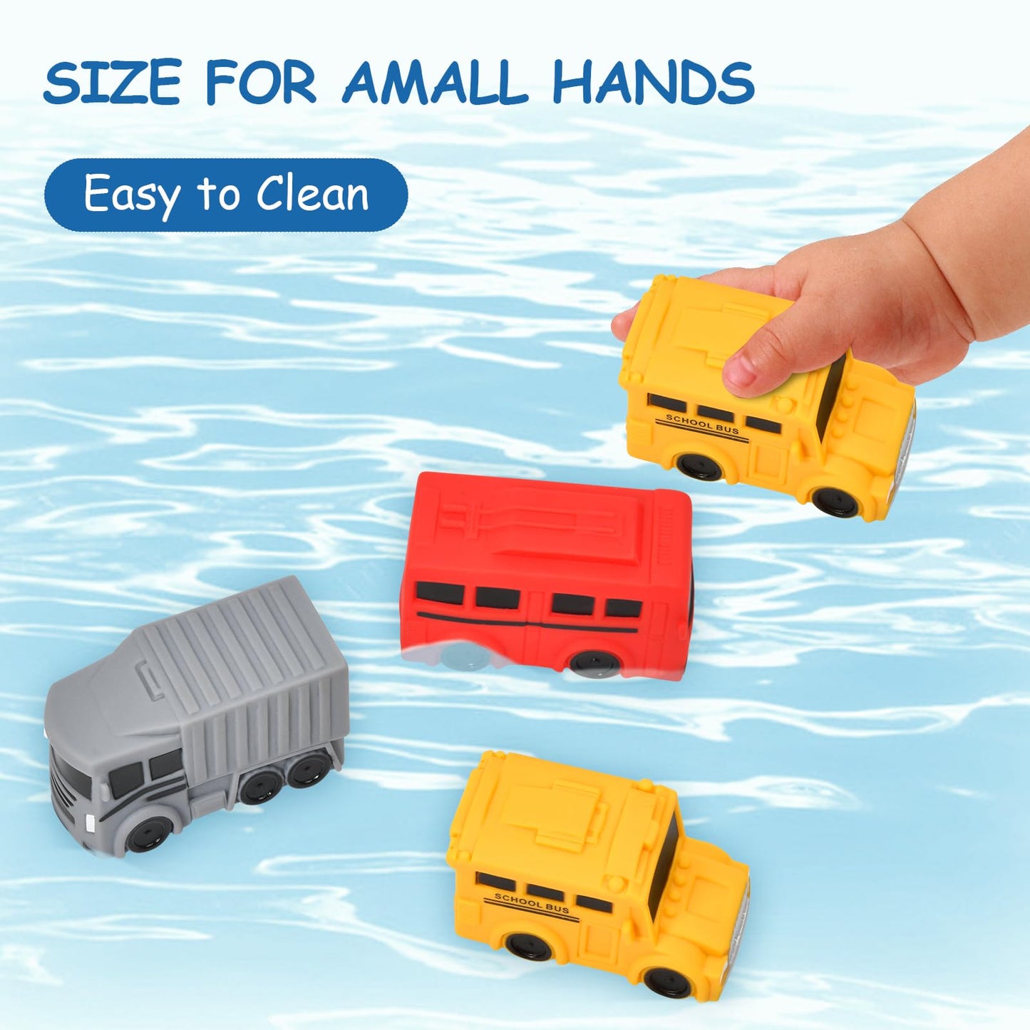 Juguetes de baño para bebés de 1 a 3 años