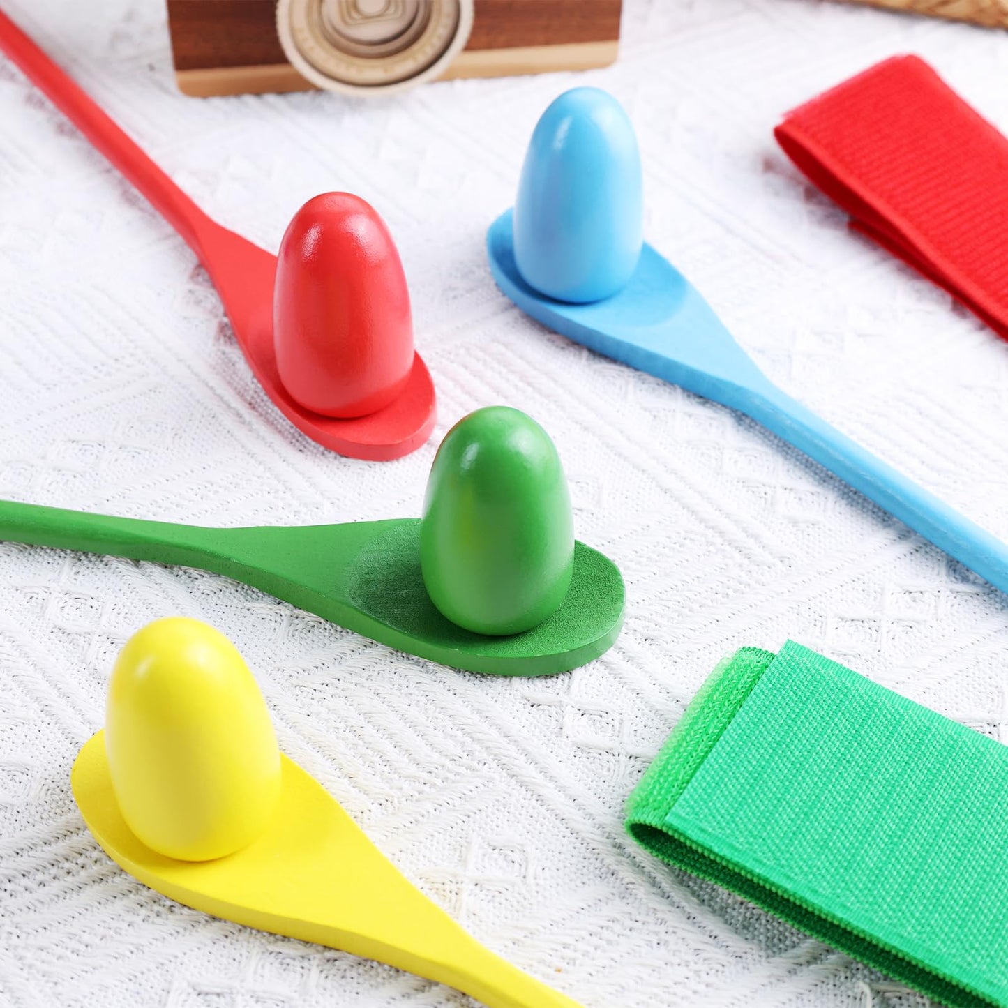 POPLAY 26PCS Juegos al Aire Libre, Bolsas de Carrera