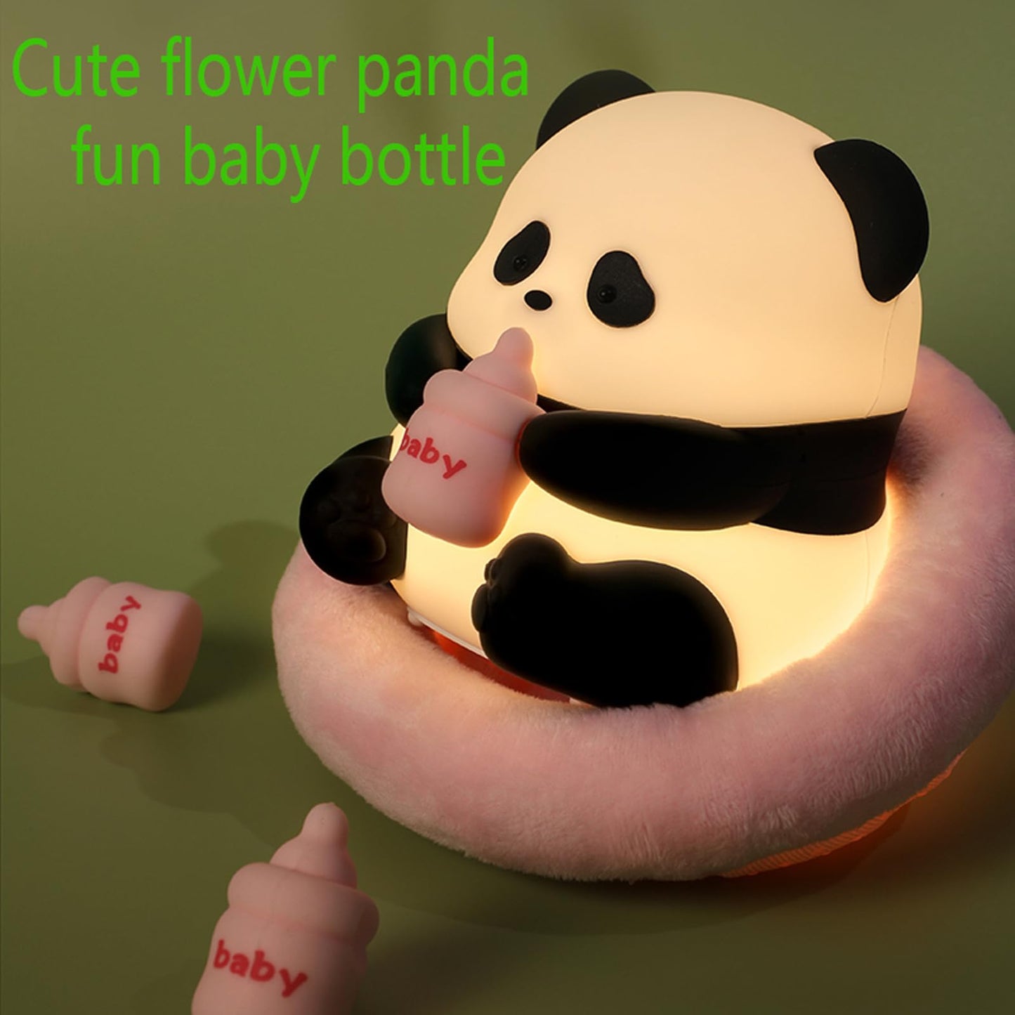 Luz nocturna de panda