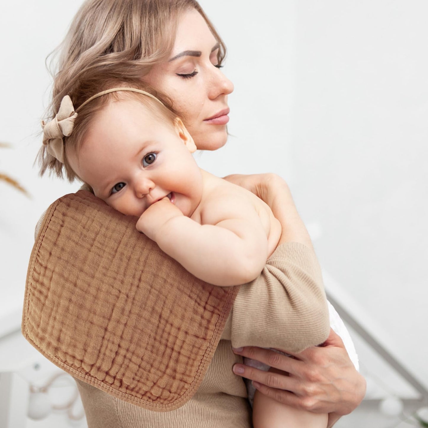 Paños de muselina para eructos, 100% algodón, suaves, absorbentes, de 10 x 20 pulgadas