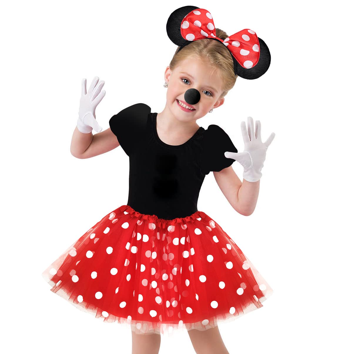 Juego de accesorios de disfraz Minnie Mouse