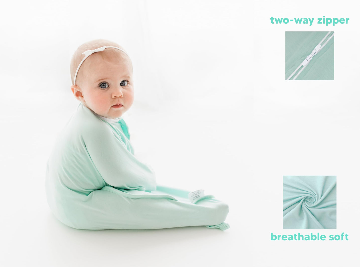 bebon Transition Swaddle - Manta portátil para bebé, 6-12 meses