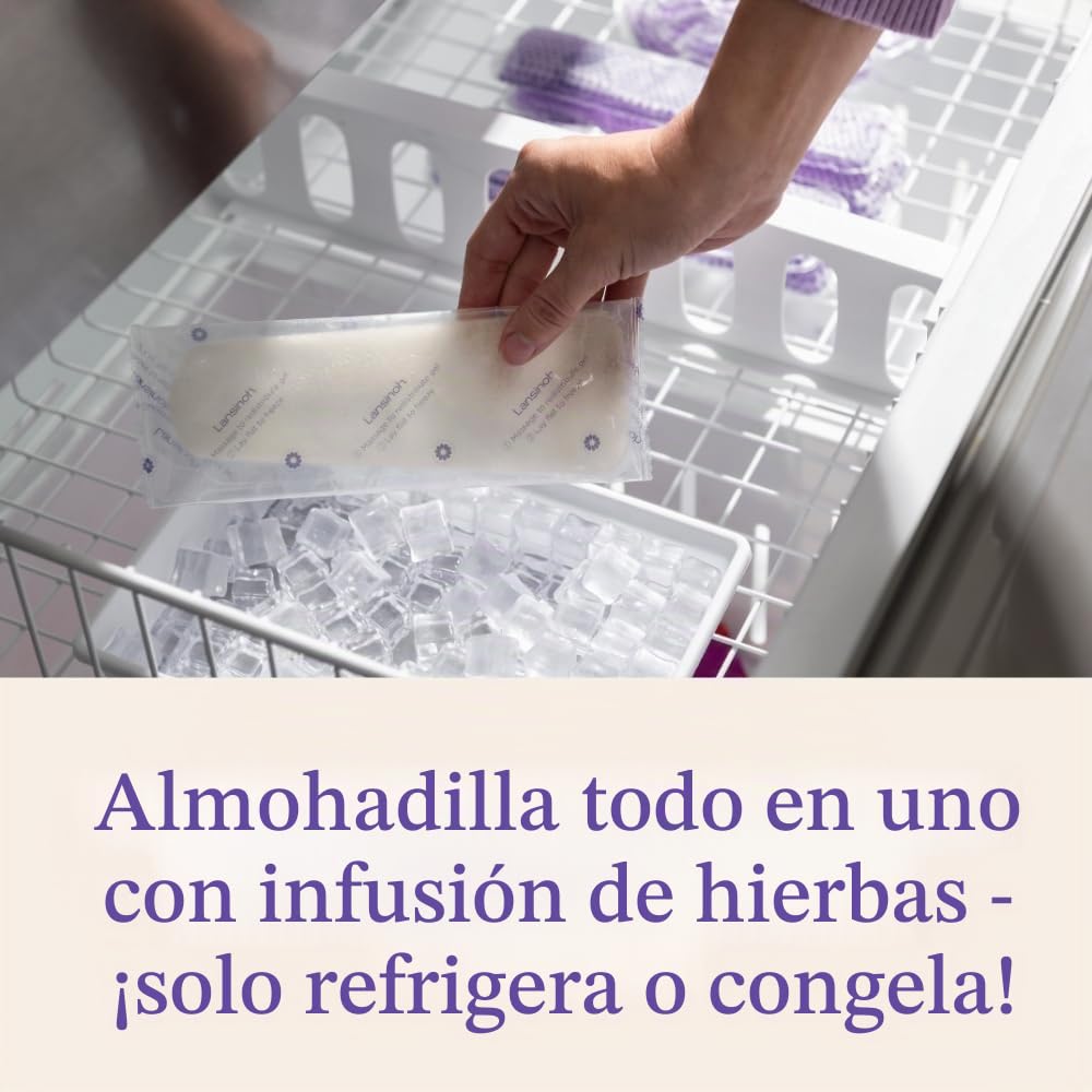 Almohadillas de enfriamiento posparto de Lansinoh, paquetes de hielo perineales, 12 unidades