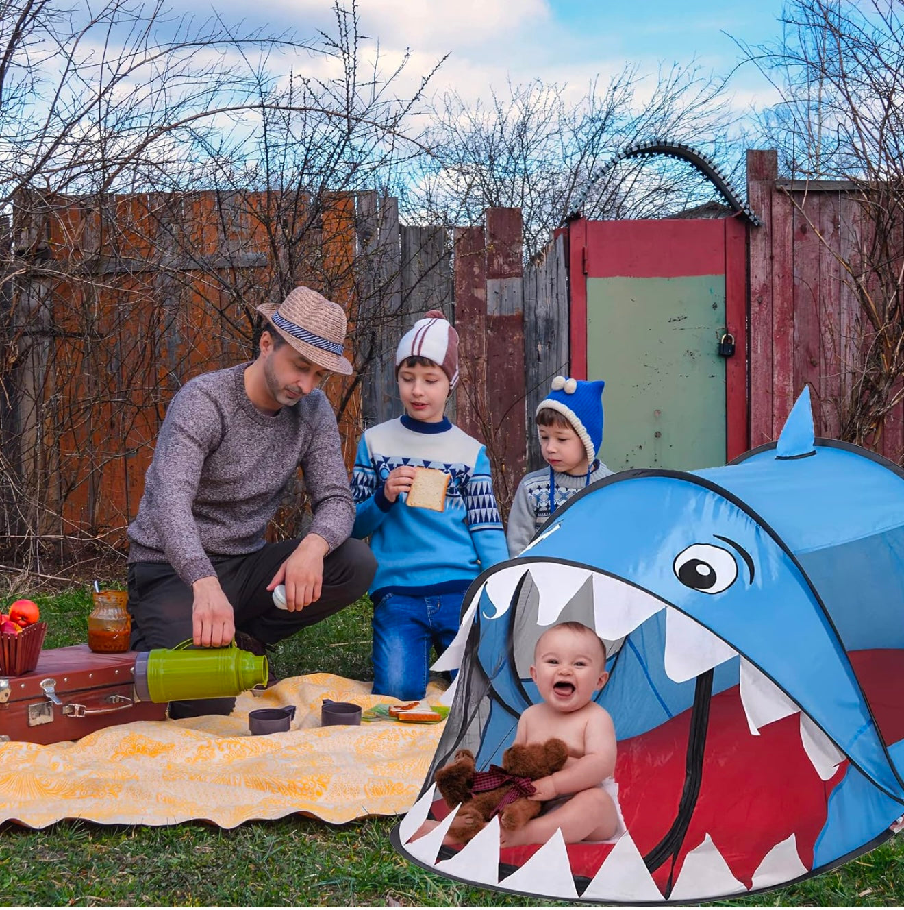 Little Bado Kids Play Tienda de campaña de juguete para niños pequeños