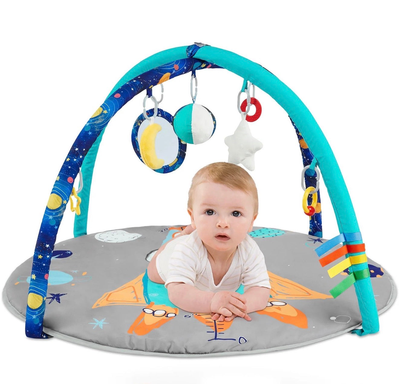 Gimnasio para bebé espacial