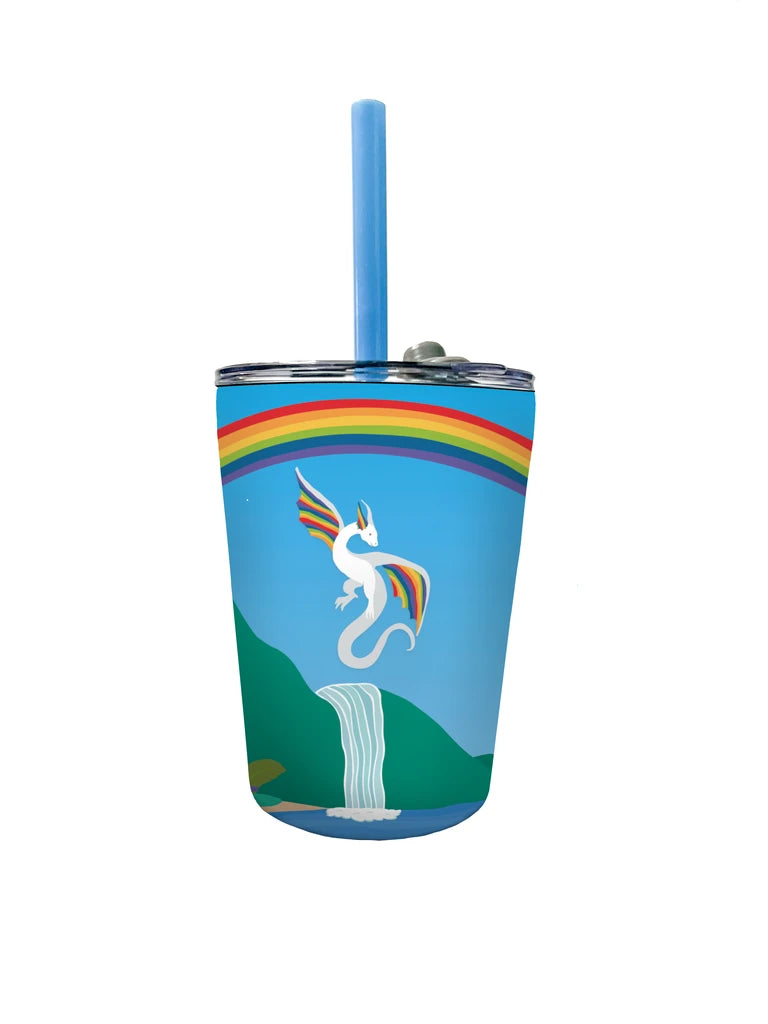 Kiki vaso con pajilla