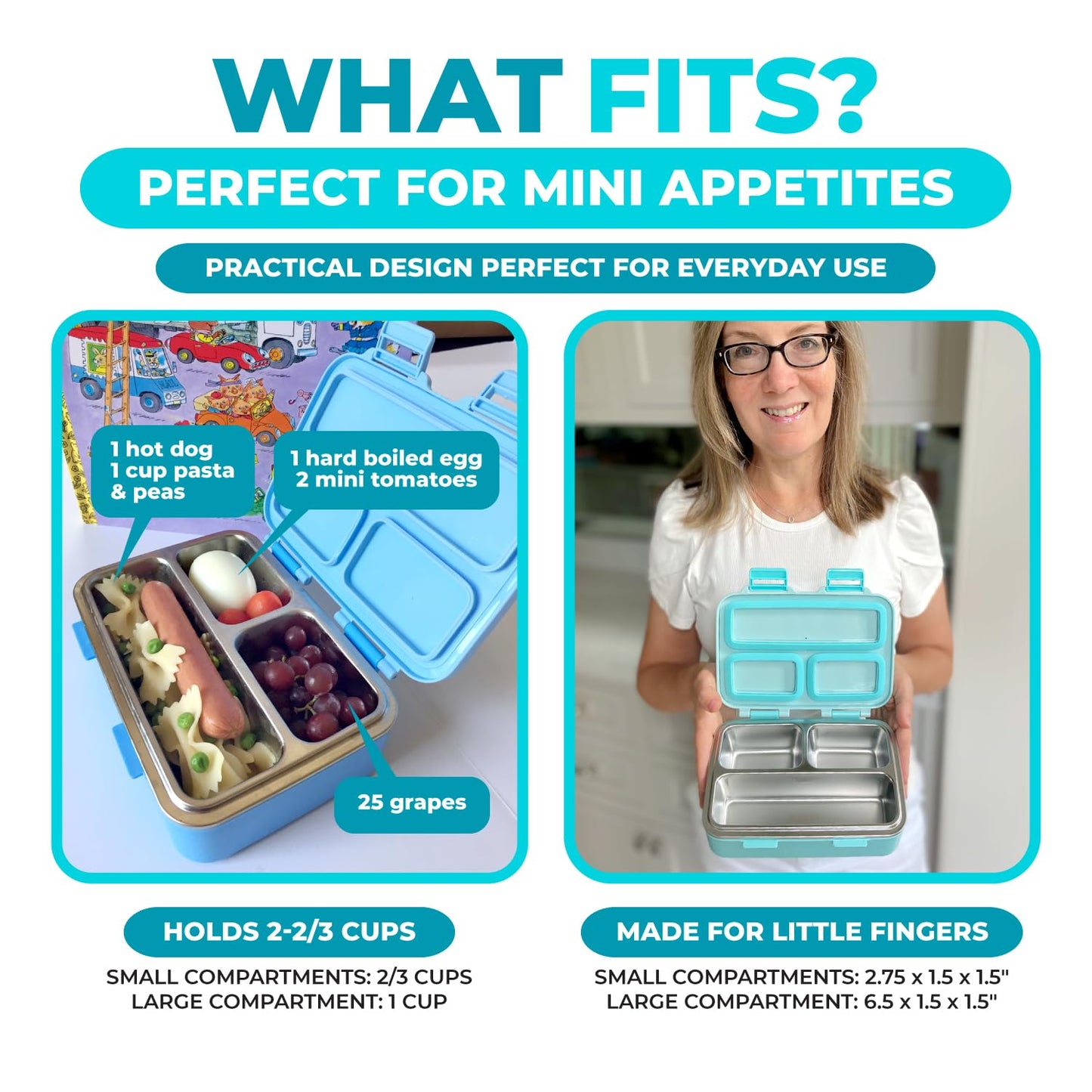 Fiambrera de acero inoxidable Kinsho