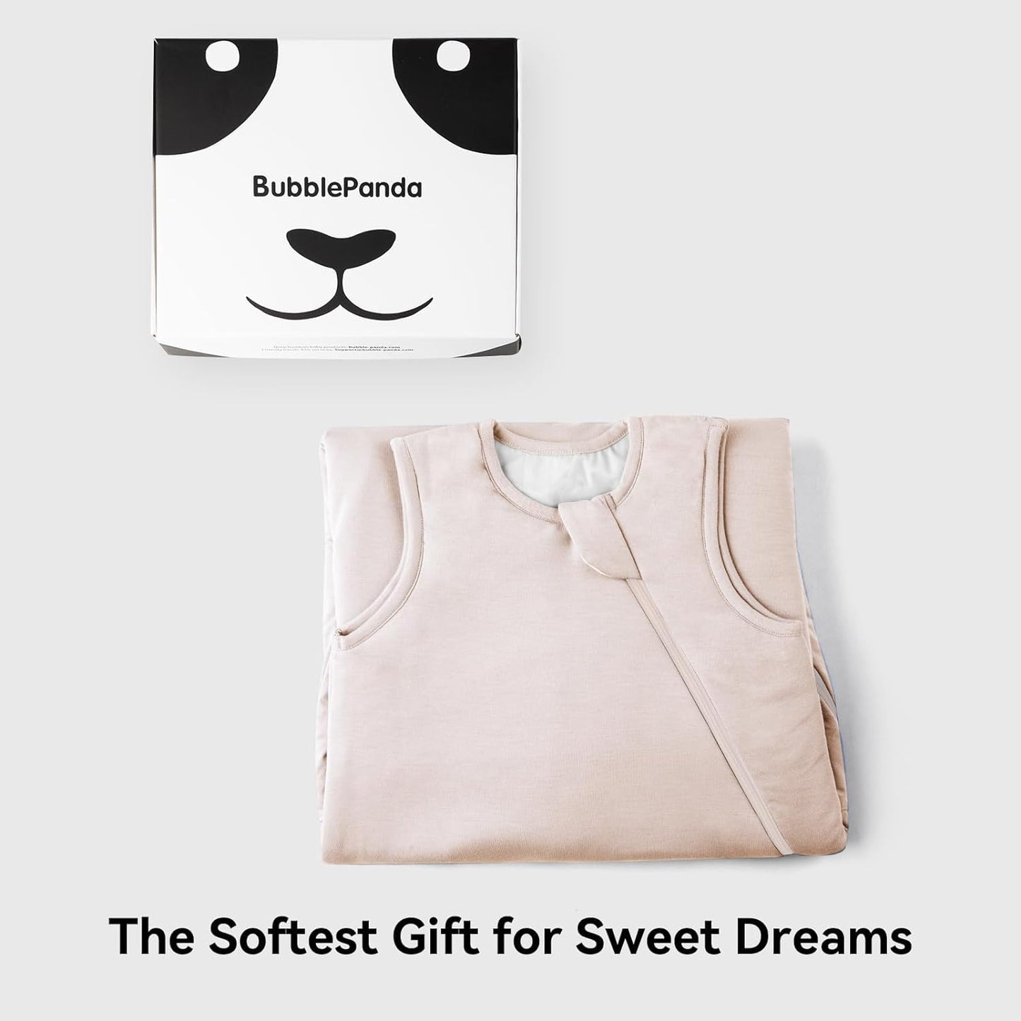 BubblePanda - Saco de Dormir de Rayón Hecho de Bambú 24-36 Meses 1.0 Tog XXL