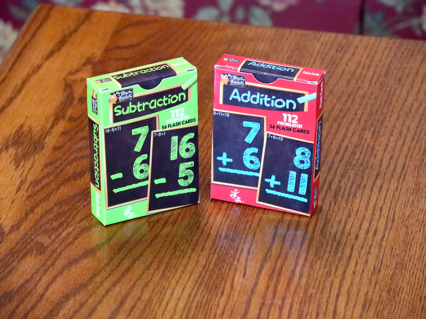 Regal Games - Paquete de dos tarjetas flash de matemáticas - Suma y resta