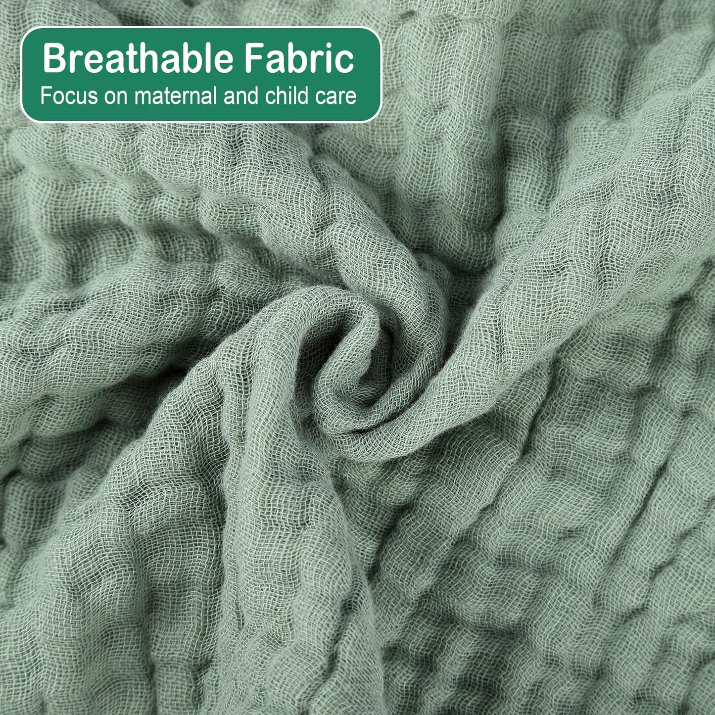 Paquete de 10 paños de muselina para eructos, 20 x 10 pulgadas