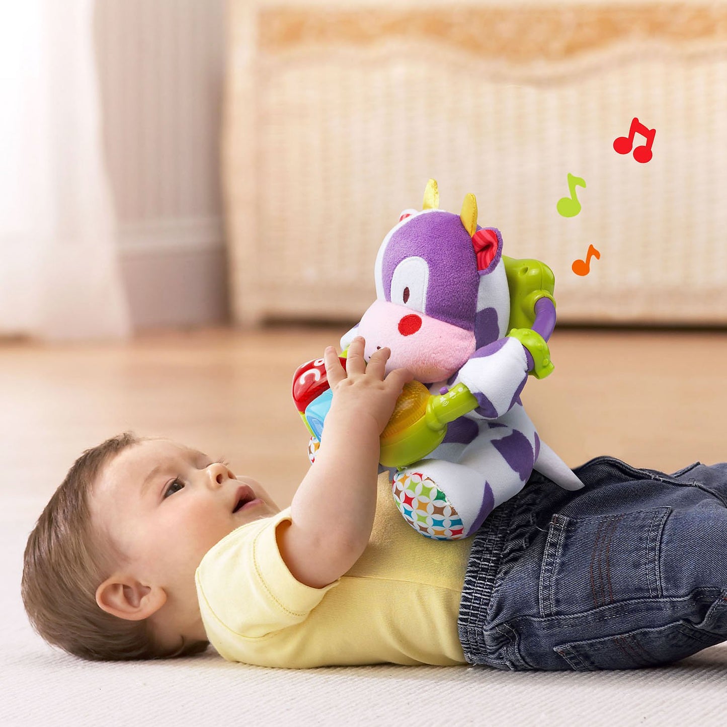 VTech Baby Lil' Critters Cuentas Moosicales, Púrpura