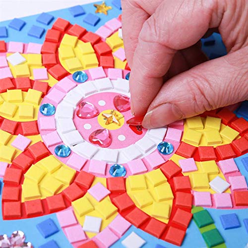 CCINEE Mosaic Sticker Art Puzzle Sticky DIY