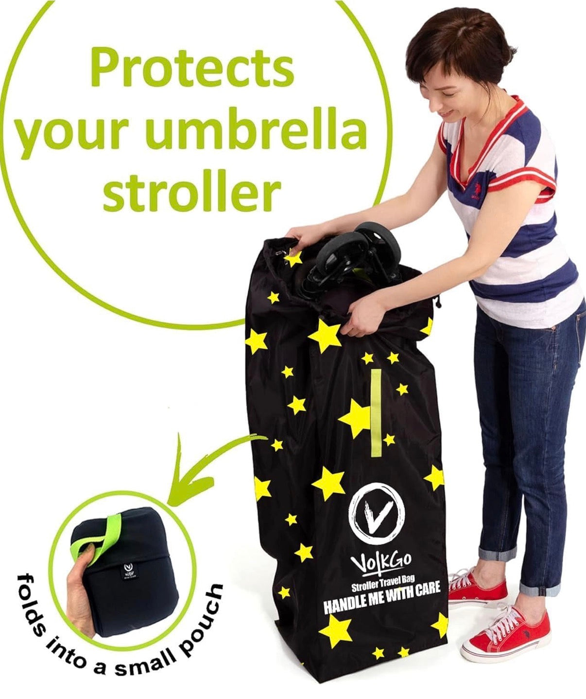 Bolsa de viaje para cochecito de avión
