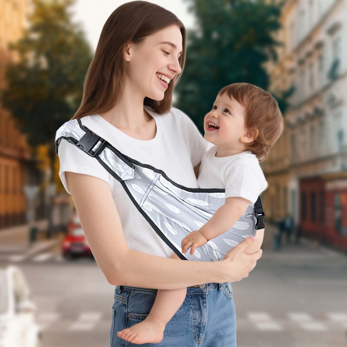 Portabebés tipo fular para recién nacidos y niños pequeños, 0-36 meses