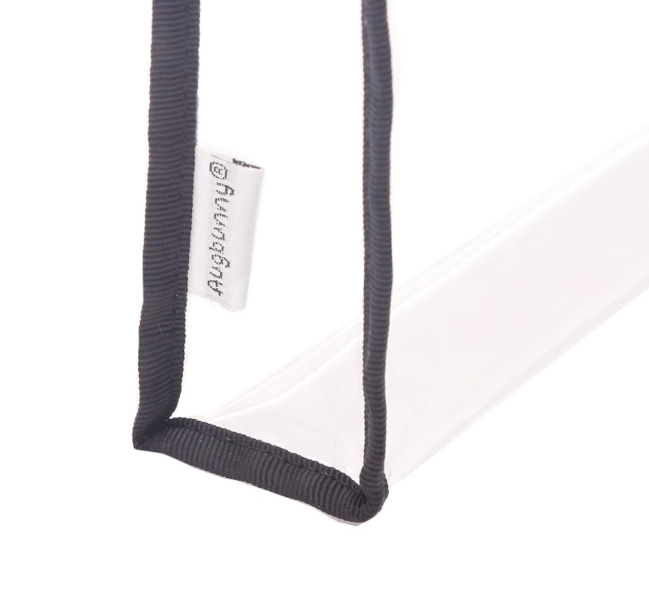 Organizador multiusos de vinilo transparente impermeable con cremallera