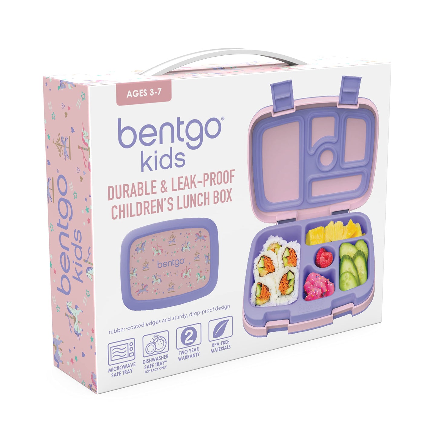 Bentgo® Kids Prints - Lonchera infantil a prueba de fugas