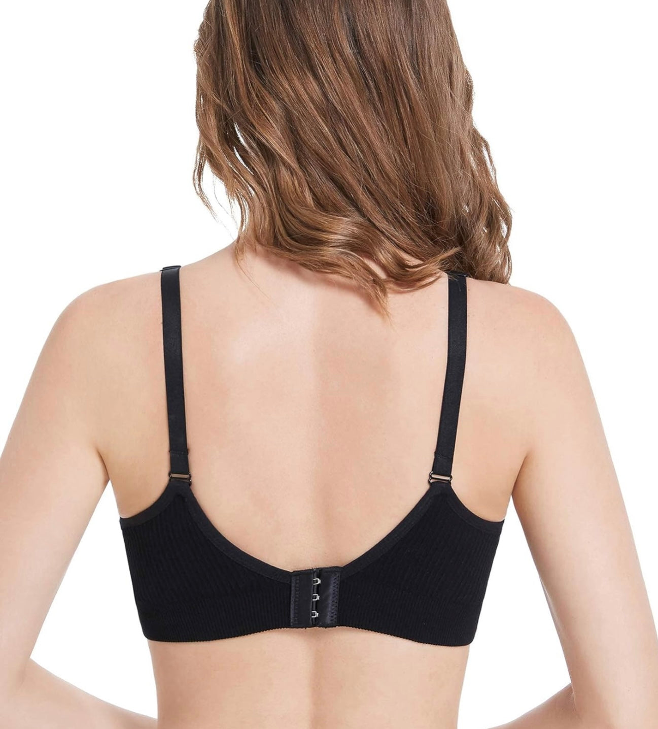 Brasier para lactancia negro talla S