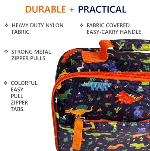 Bolsa de almuerzo con botella de agua y paquete de hielo