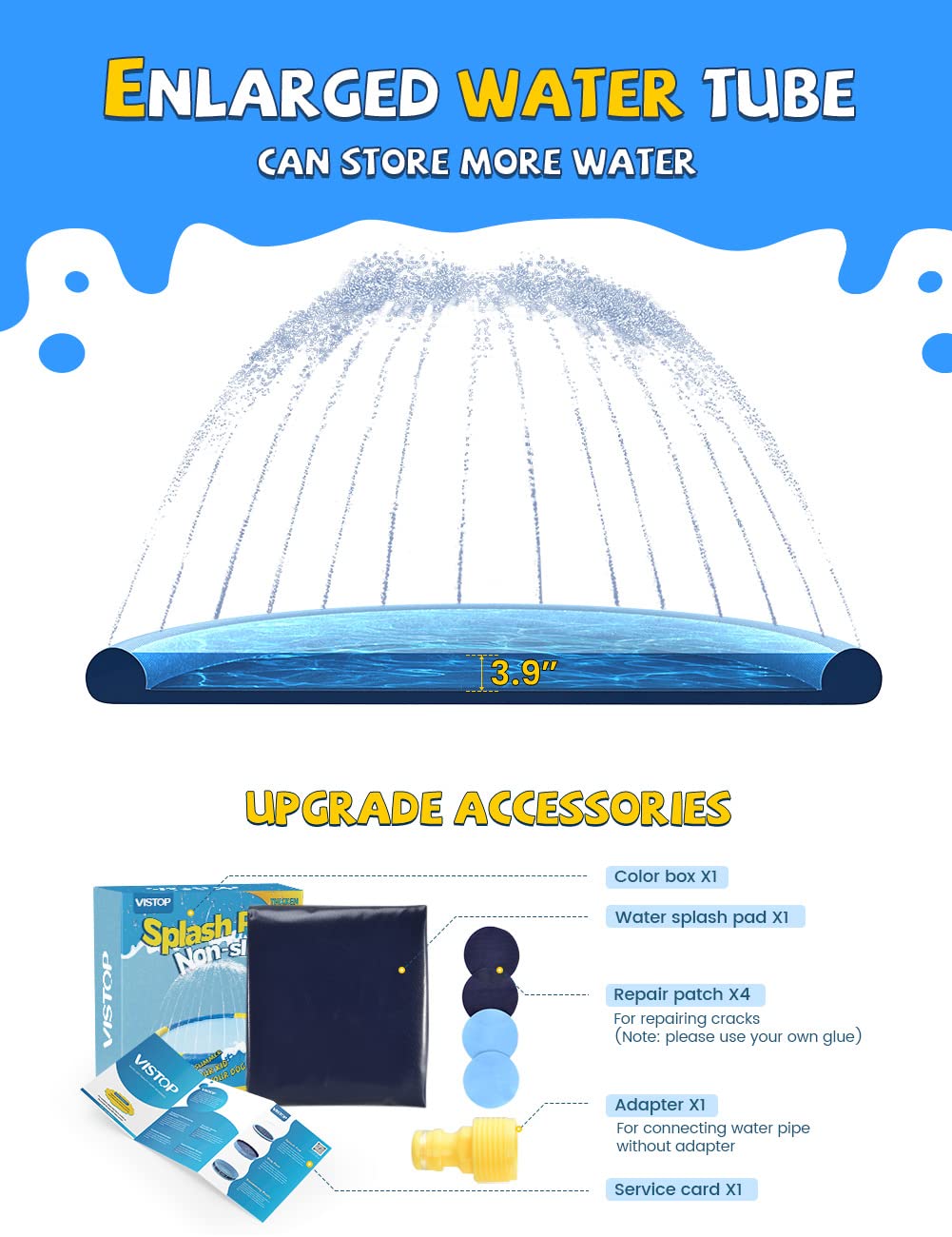 VISTOP Almohadilla antideslizante para niños