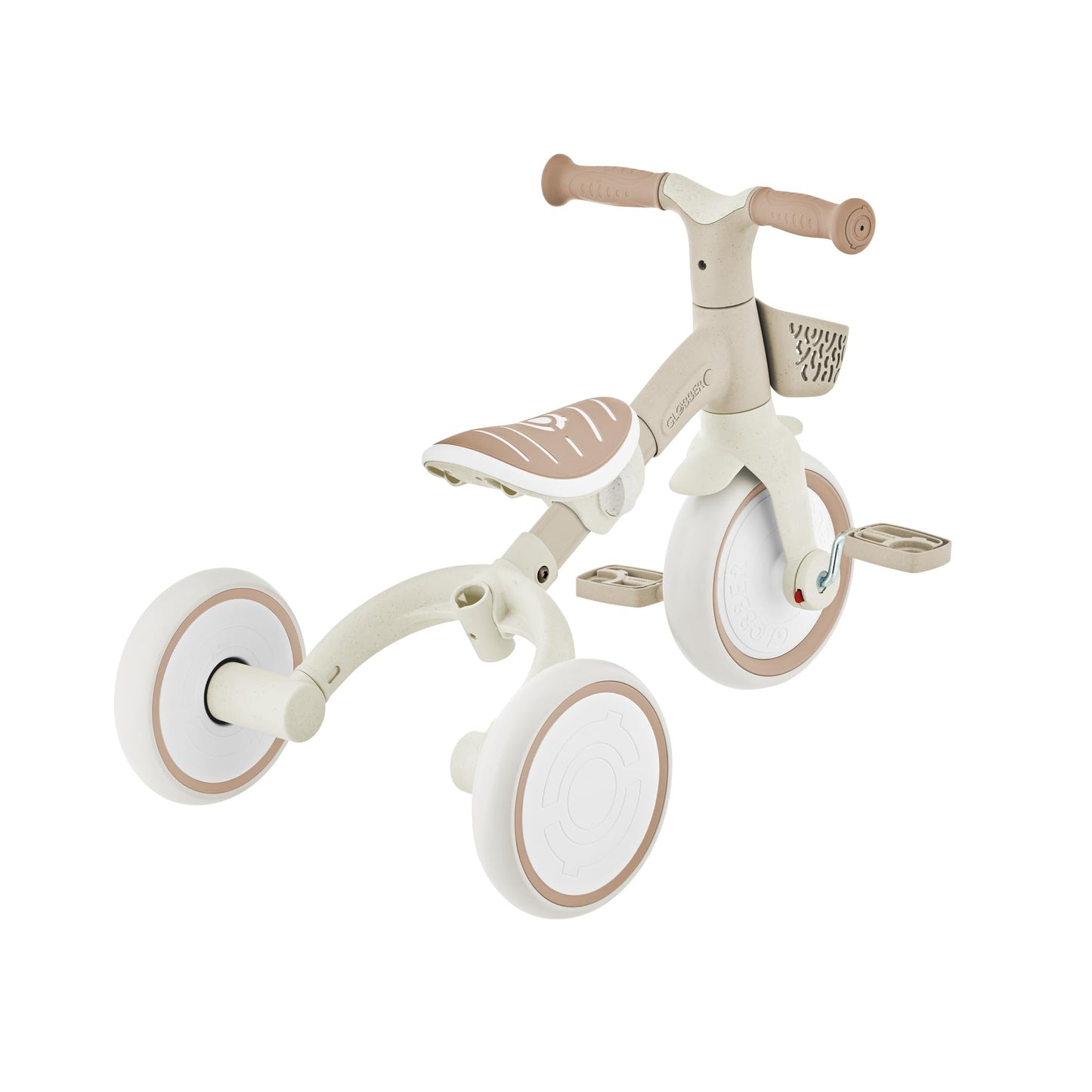 Globber Triciclo de aprendizaje ECO 3 en 1 (Taupe)