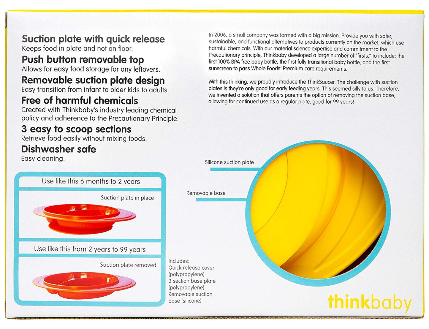 thinkbaby El set de alimentación completo sin BPA