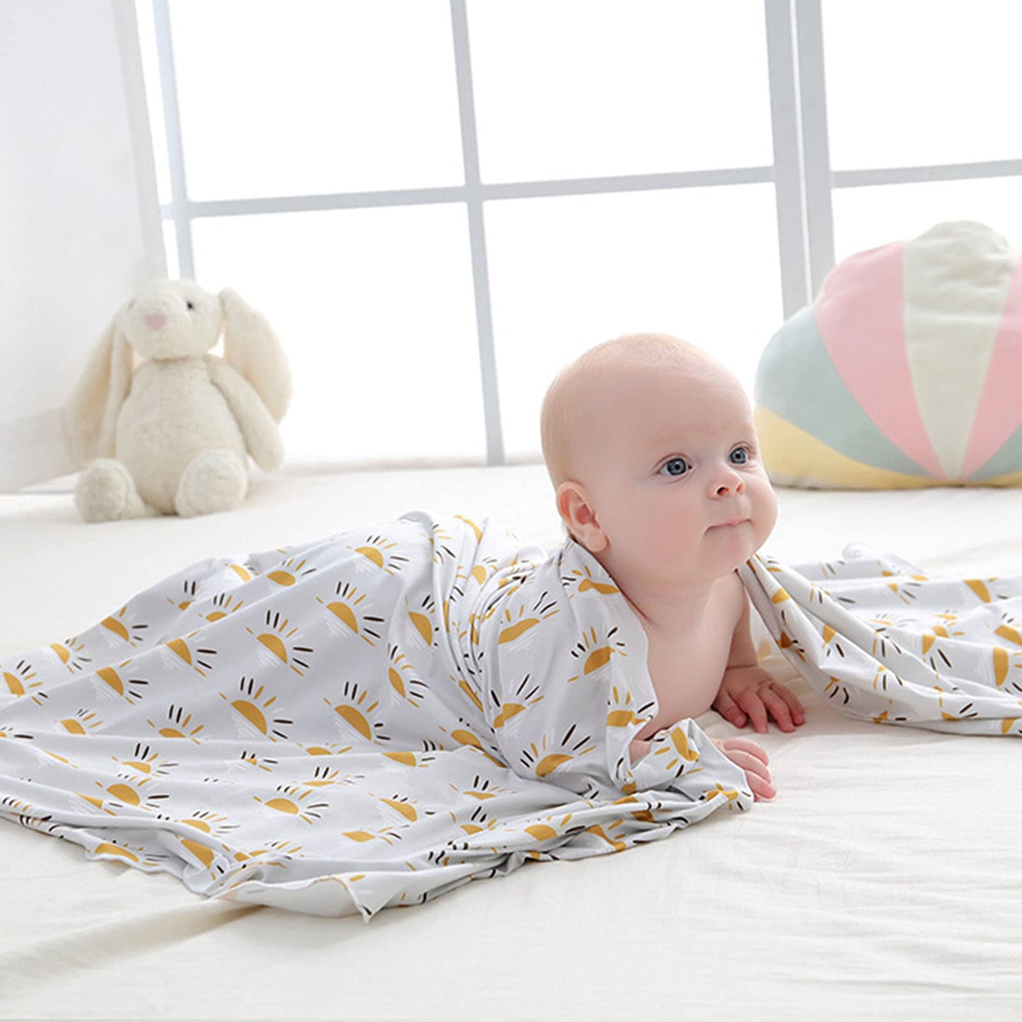 Manta de recepción para bebé recién nacida