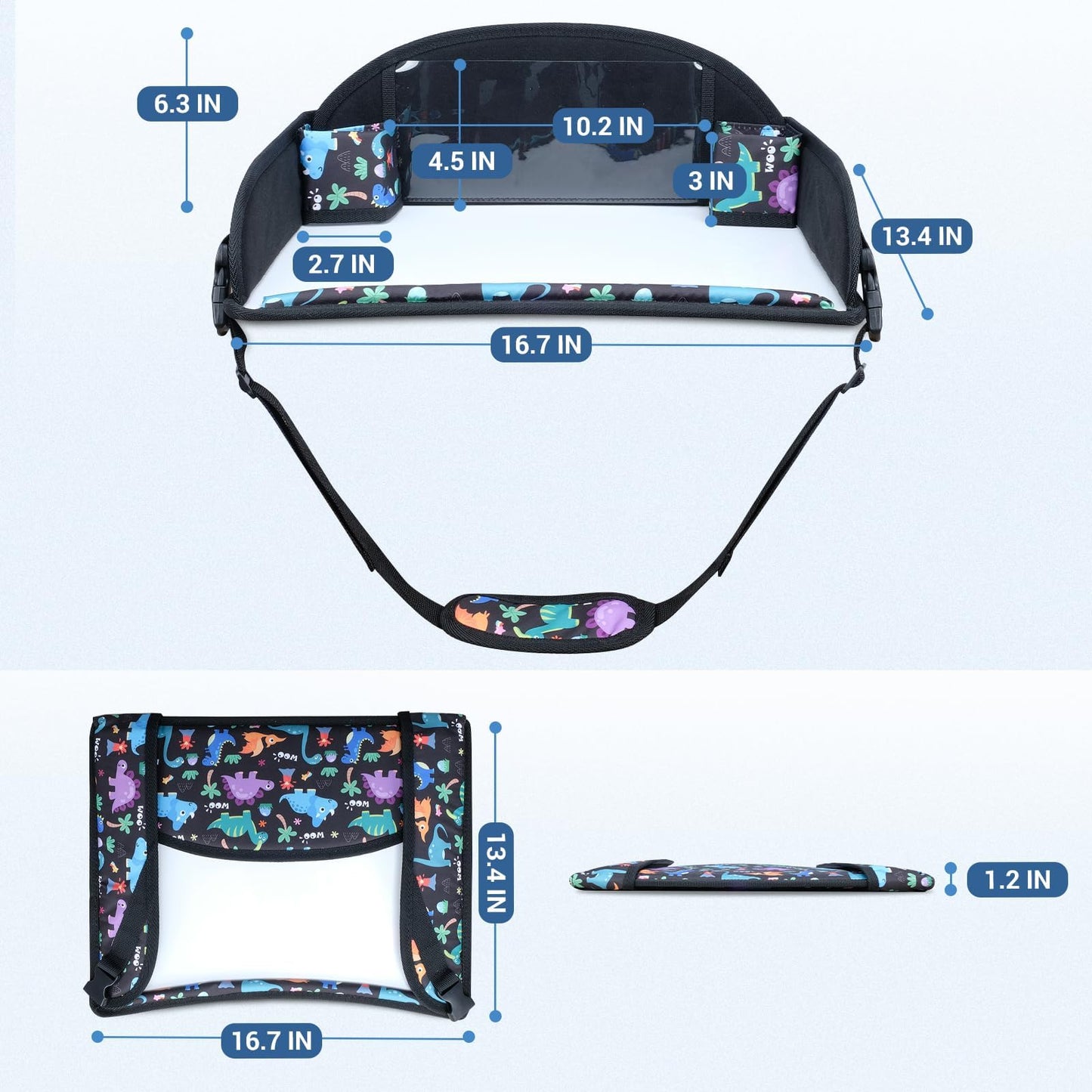 COOLBEBE Bandeja de Viaje para Niños