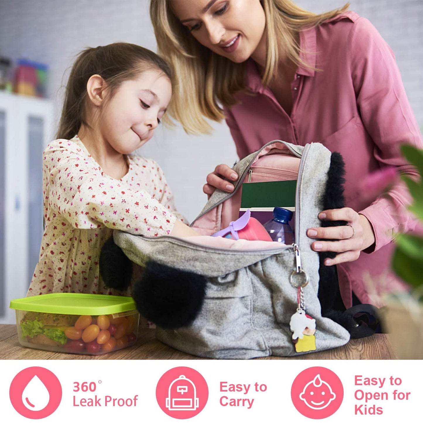 Termo de sopa de 10 onzas para niños con aislamiento térmico para alimentos calientes