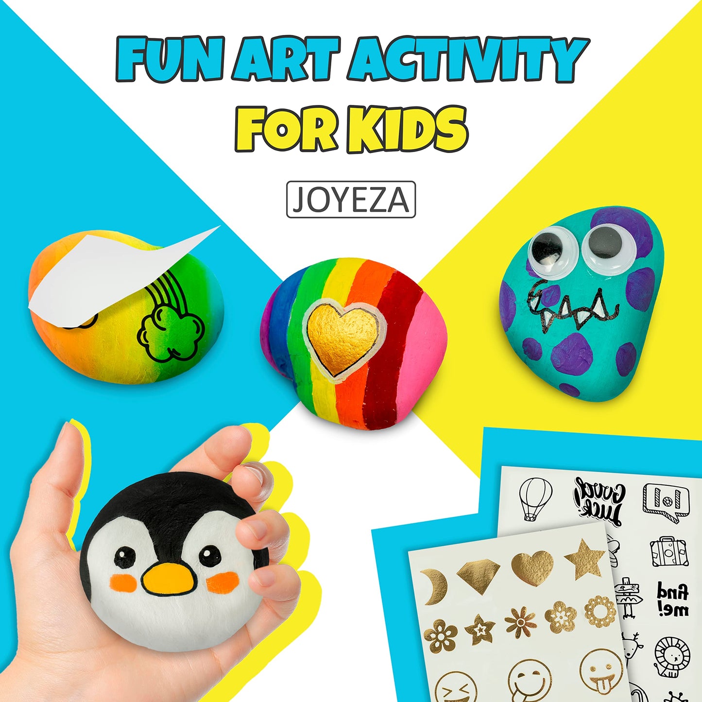 Kit de pintura de rocas