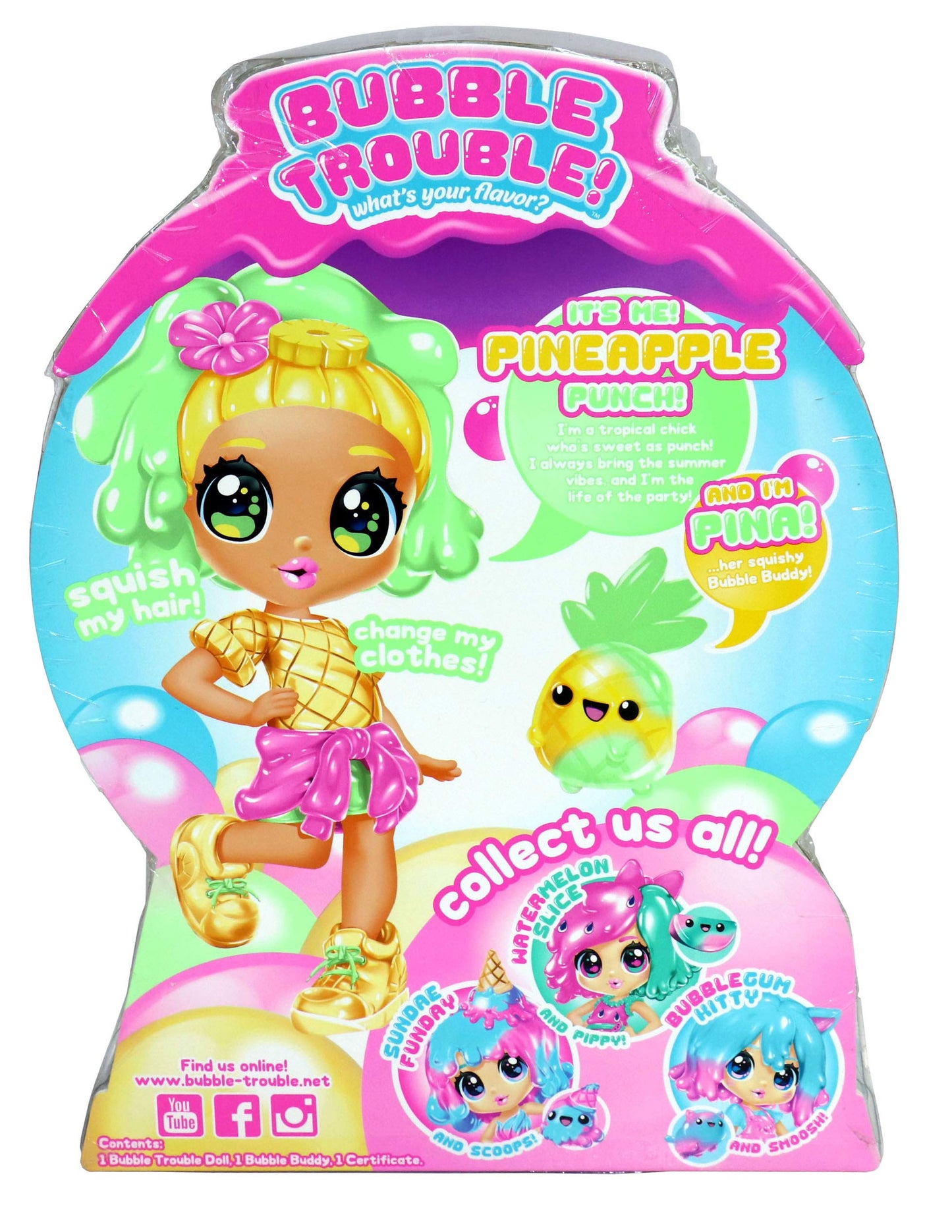 Bubble Trouble Pineapple Squeeze