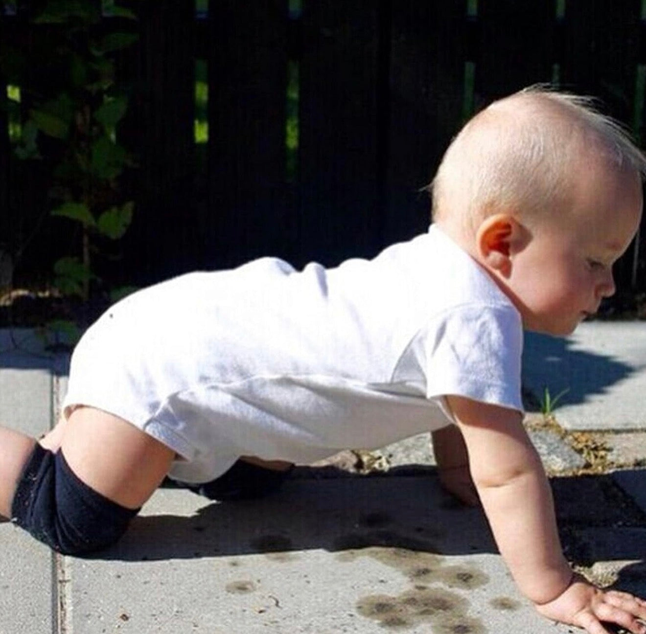 TAMHOO Rodilleras de bebé para gatear de 6 a 24 meses, 4 pares