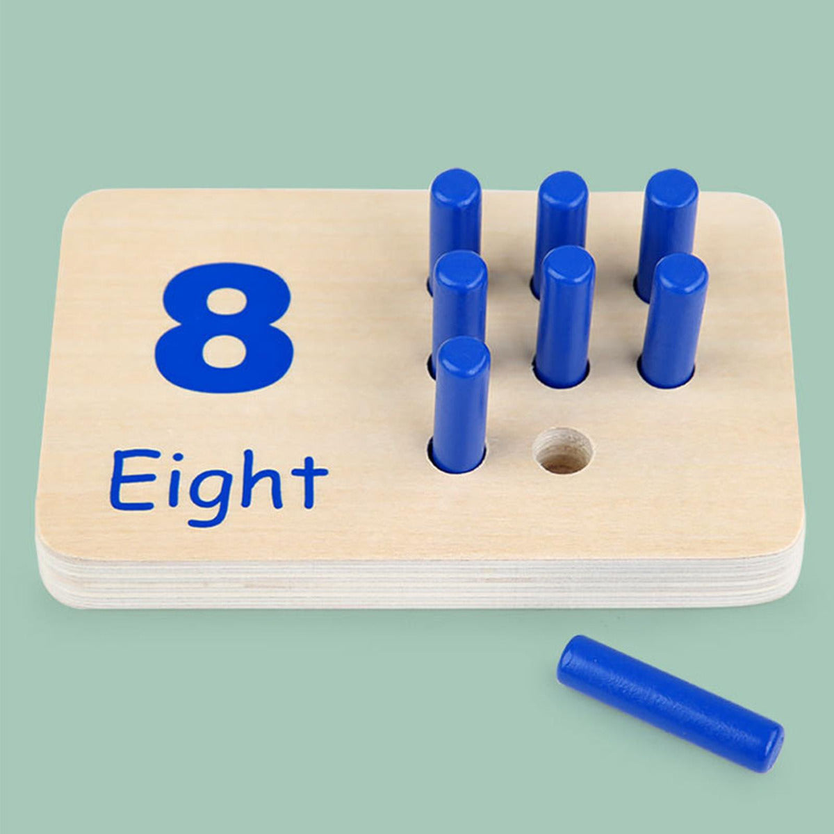 Montessori Bloques de conteo de números