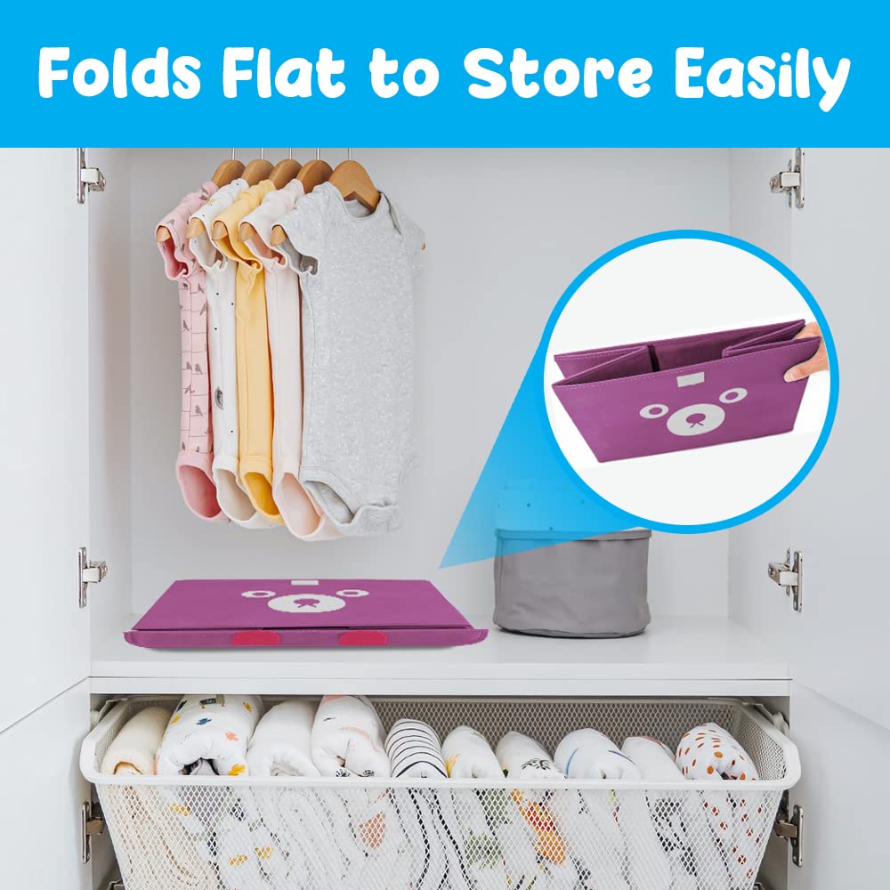 Caja de almacenamiento de juguetes - 16 x 12 x 10 pulgadas