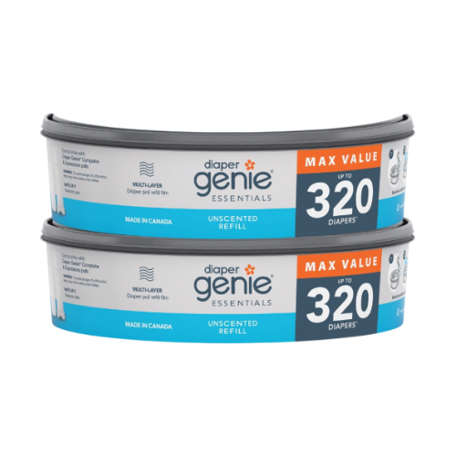Paquete de 2 recambios redondos Diaper Genie Essentials