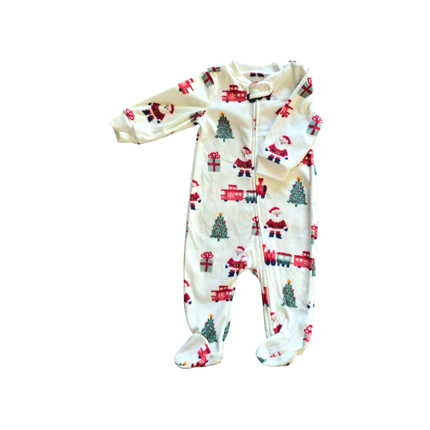 Carter's- Pijama para bebé navideña, 6m