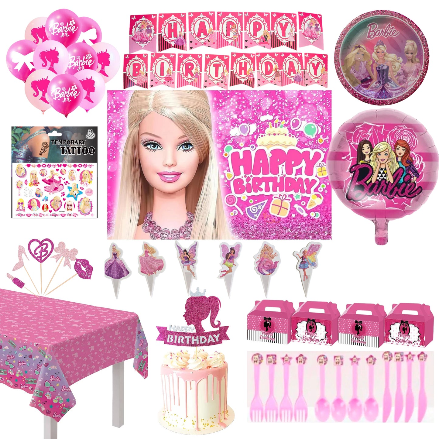 Paquete Barbie 1
