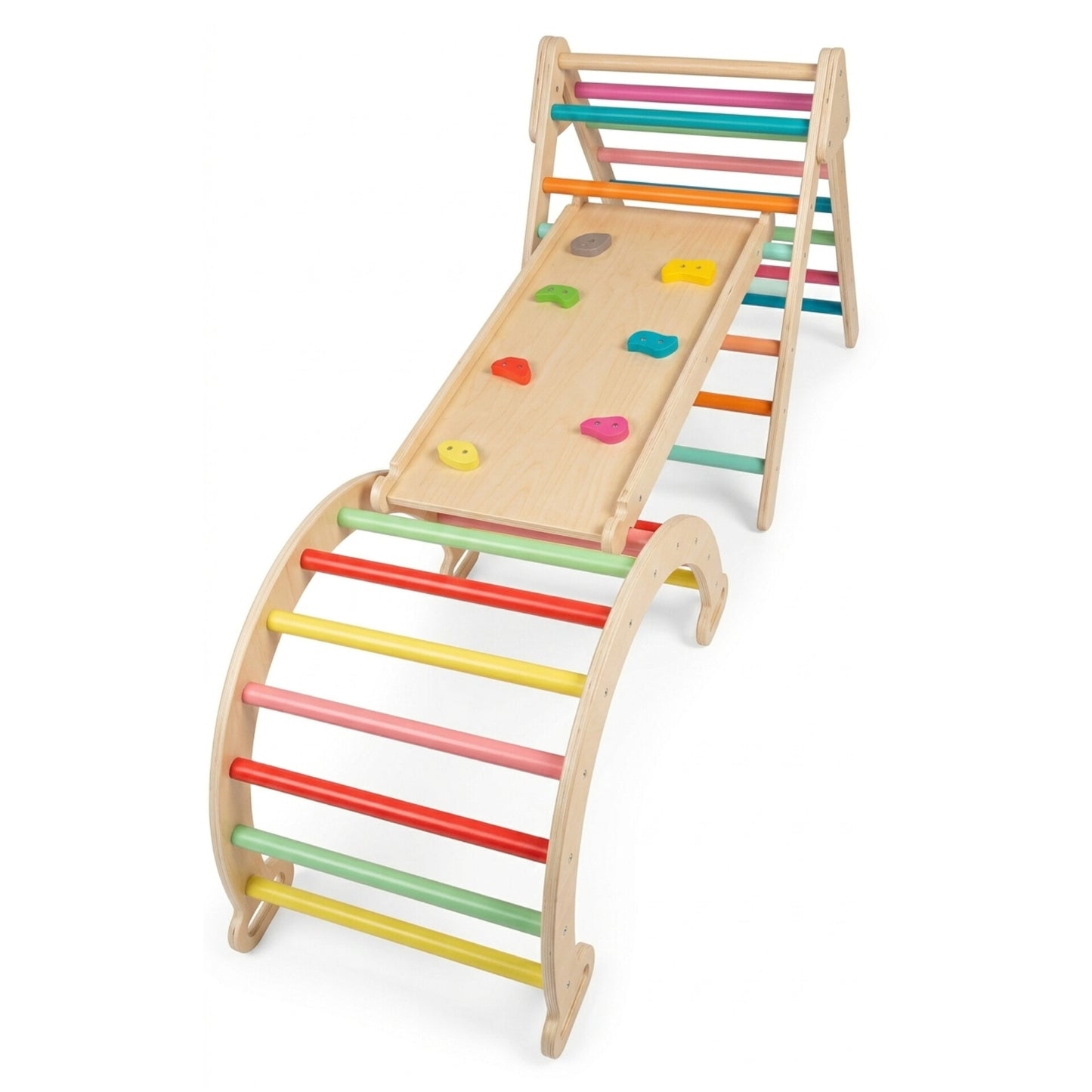 Triángulo de Pikler para niños