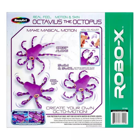 ROBO-X Octavius El Pulpo Juguete Robótico Interactivo