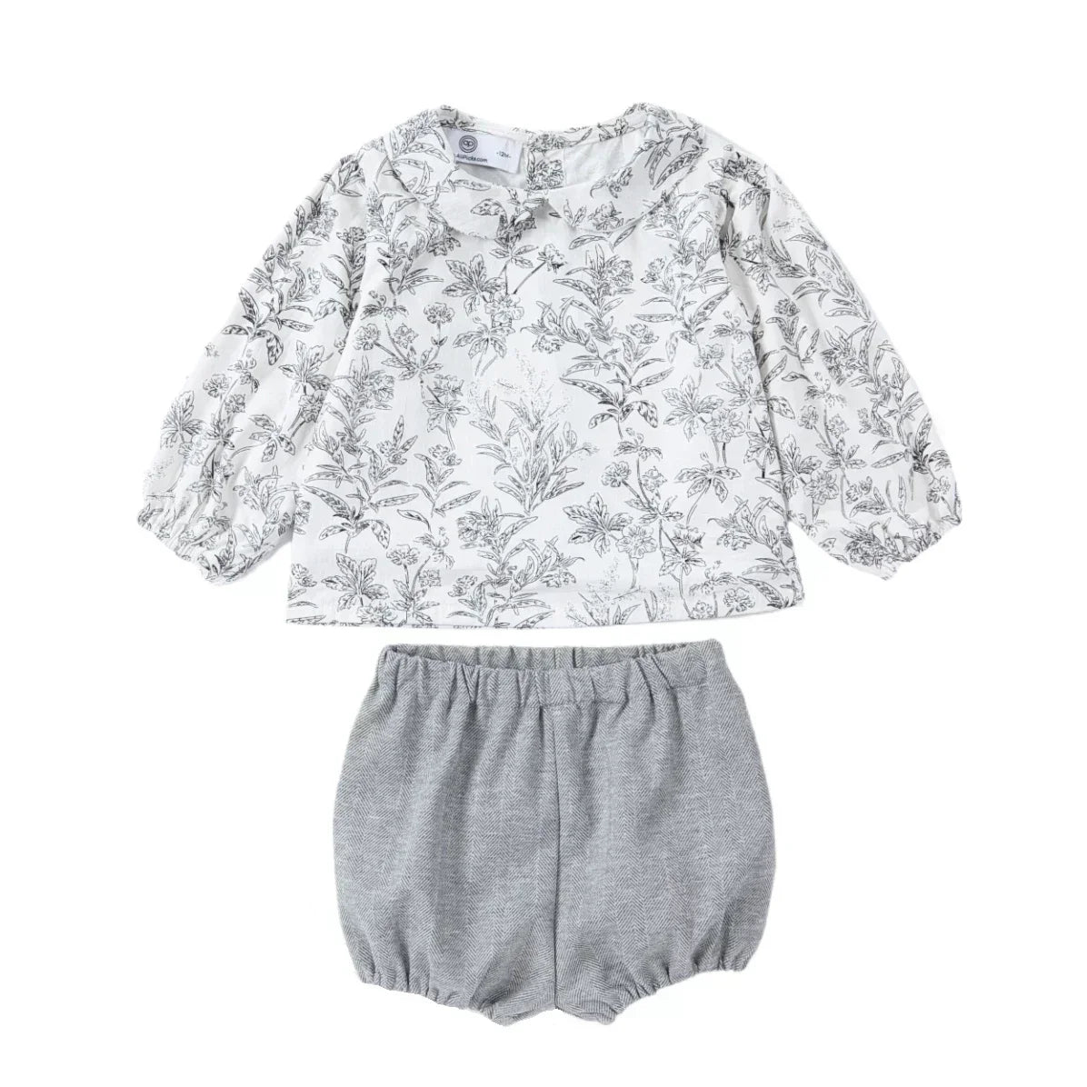 All picks- Set de blusa y pantalón corto, 2T