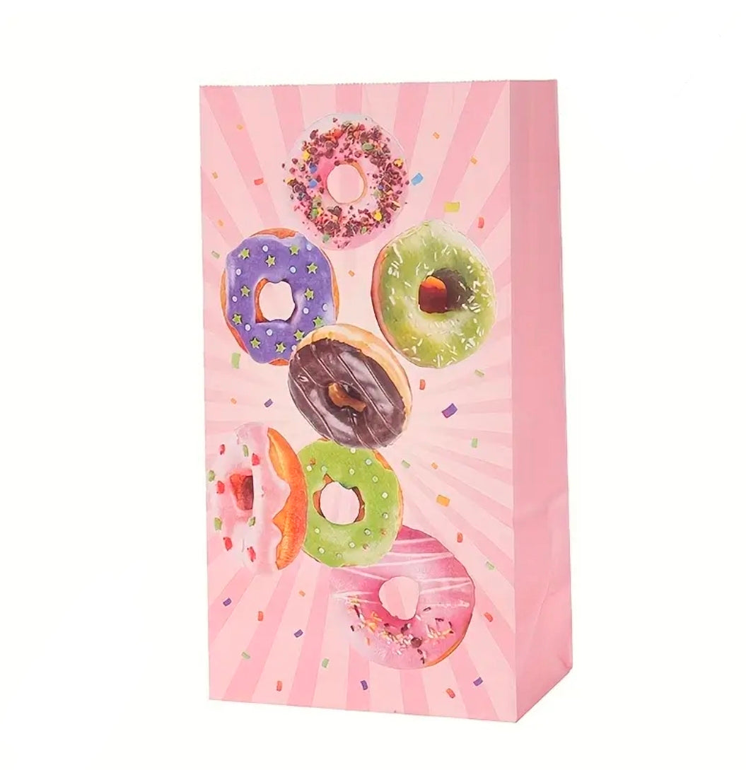 20 bolsas de papel donas