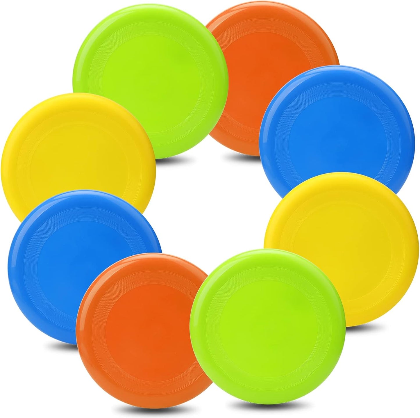 Discos voladores de 8 pulgadas, 8pack